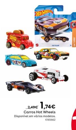 Oferta de Hot Wheels - Carros por 1,74€ em Toys R Us