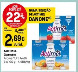 Oferta de Danone - Actimel por 2,69€ em Intermarché