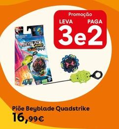 Oferta de Pioe Beyblade Quadstrike por 16,99€ em Toys R Us