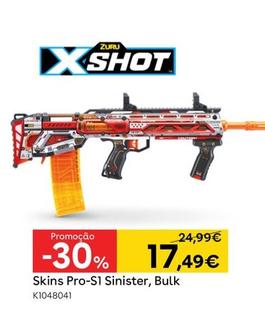 Oferta de X-Shot - Skins Pro-S1 Sinister, Bulk por 17,49€ em Toys R Us