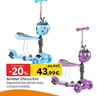Oferta de Scooter Chicco Evo  por 43,99€ em Toys R Us