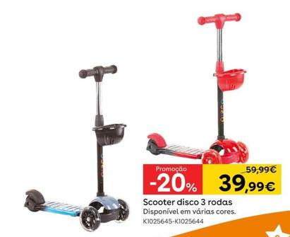 Oferta de Scooter Disco 3 Rodas por 39,99€ em Toys R Us