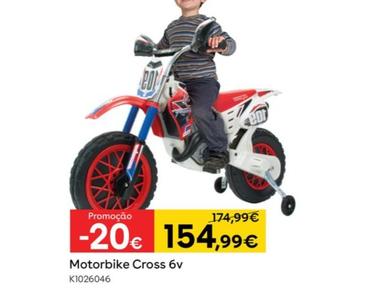 Oferta de  Motorbike Cross 6v por 154,99€ em Toys R Us