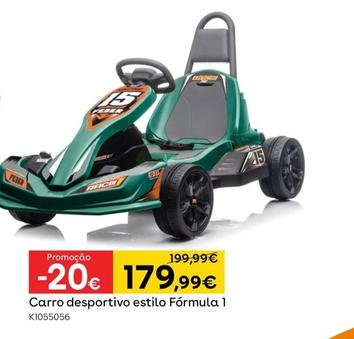 Oferta de Feber - Carro Desportivo Estilo Fórmula 1 por 179,99€ em Toys R Us