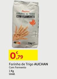 Oferta de Auchan - Farinha De Trigo  por 0,79€ em Auchan