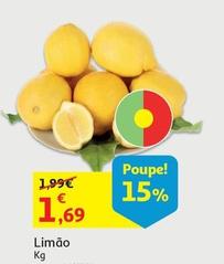 Oferta de Limão por 1,69€ em Auchan