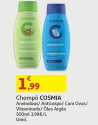 Oferta de Cosmia - Champô  por 1,99€ em Auchan