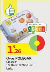 Oferta de Polegar - Ovos  por 1,26€ em Auchan