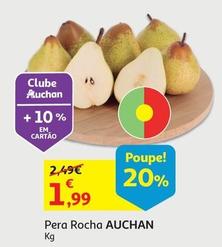 Oferta de Auchan - Pera Rocha  por 1,99€ em Auchan