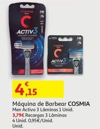 Oferta de Cosmia - Máquina De Barbear  por 4,15€ em Auchan