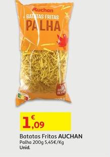 Oferta de Auchan - Batatas Fritas  por 1,09€ em Auchan