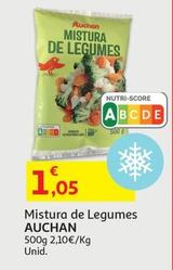 Oferta de Auchan - Mistura Legumes  por 1,05€ em Auchan