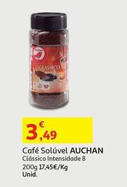 Oferta de Auchan - Café Solúvel  por 3,49€ em Auchan