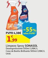 Oferta de Sonasol - Limpeza Spray  por 1,99€ em Auchan