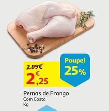 Oferta de Pernas De Frango por 2,25€ em Auchan