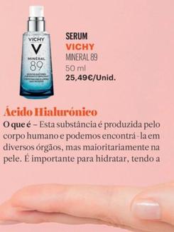 Oferta de Vichy - Serum Mineral 89 50ml por 25,49€ em Auchan