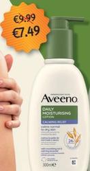 Oferta de Aveeno - Creme Daily Damasco E Mel 300ml por 7,49€ em Auchan