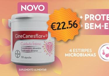 Oferta de GineCanesflor+ - 4 Estirpes Microbianas por 22,56€ em Auchan