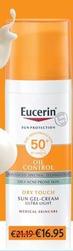 Oferta de Eucerin - Creme Gel Sun Oil Cont Cor Méd Spf5 50ml por 16,95€ em Auchan