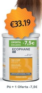Oferta de Biorga - Suplemento Ecophane Po 318g -7.5e Descont por 33,19€ em Auchan