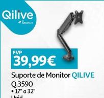 Oferta de Qilive - Suporte De Monitor Q.3590 por 39,99€ em Auchan