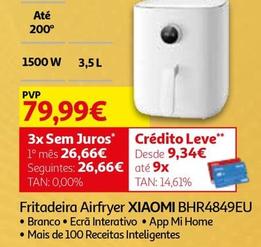 Oferta de Xiaomi - Fritadeira Airfryer  Bhr4849eu por 79,99€ em Auchan