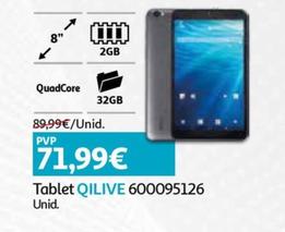 Oferta de Qilive - Tablet 600095126 por 71,99€ em Auchan