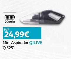 Oferta de Qilive - Mini Aspirador Q.5251  por 24,99€ em Auchan