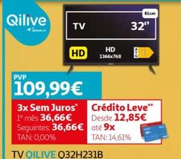 Oferta de Qilive - Tv Q32H231B por 109,99€ em Auchan