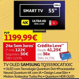 Oferta de Samsung - Tv Oled TQ55S90CATXXC por 1199,99€ em Auchan