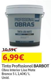 Oferta de Barbot - Tinta Profissional por 6,99€ em Auchan