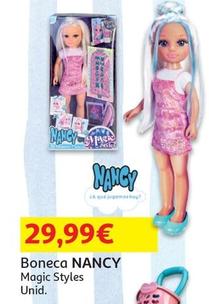 Oferta de Nancy - Boneca por 29,99€ em Auchan