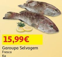 Oferta de Garoupa Selvagem por 15,99€ em Auchan