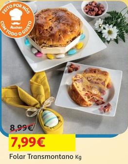 Oferta de Folar Transmontano Kg  por 7,99€ em Auchan