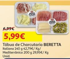 Oferta de Beretta - Tabua De Charcutaria por 5,99€ em Auchan