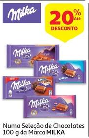 Oferta de Milka - Numa Selecao De Chocolates em Auchan