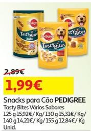 Oferta de Pedigree - Snacks Para Cão  por 1,99€ em Auchan