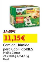 Oferta de Friskies - Comida Húmida Para Cão  por 11,15€ em Auchan