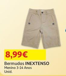 Oferta de Inextenso - Bermudas  por 8,99€ em Auchan