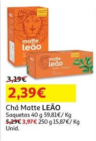 Oferta de Leão - Chá Matte  por 2,39€ em Auchan