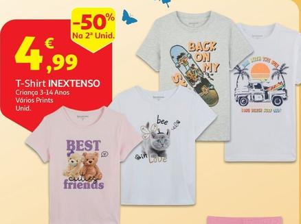 Oferta de Inextenso - T-Shirt  por 4,99€ em Auchan