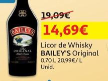 Oferta de Bailey's - Licor De Whisky Original por 14,69€ em Auchan