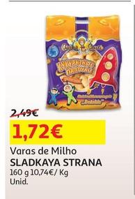 Oferta de Sladkaya Strana - Varas De Milho  por 1,72€ em Auchan