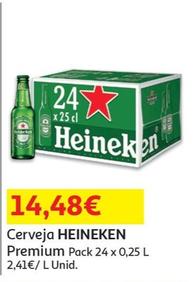 Oferta de Heineken - Cerveja Premium  por 14,48€ em Auchan