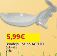 Oferta de Actuel - Bandeja Coelho  por 5,99€ em Auchan