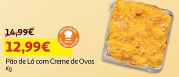 Oferta de Pão De Ló Com  Creme De Ovos  por 12,99€ em Auchan