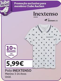 Oferta de Inextenso - Polo  por 5,99€ em Auchan