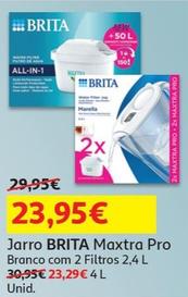 Oferta de Brita - Jarro Maxtra Pro por 23,95€ em Auchan