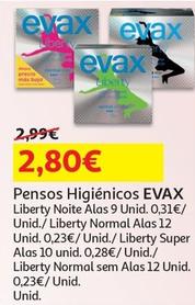 Oferta de Evax - Pensos Higiénicos  por 2,8€ em Auchan