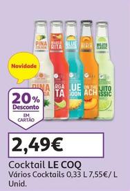 Oferta de Le Coq - Cocktail  por 2,49€ em Auchan
